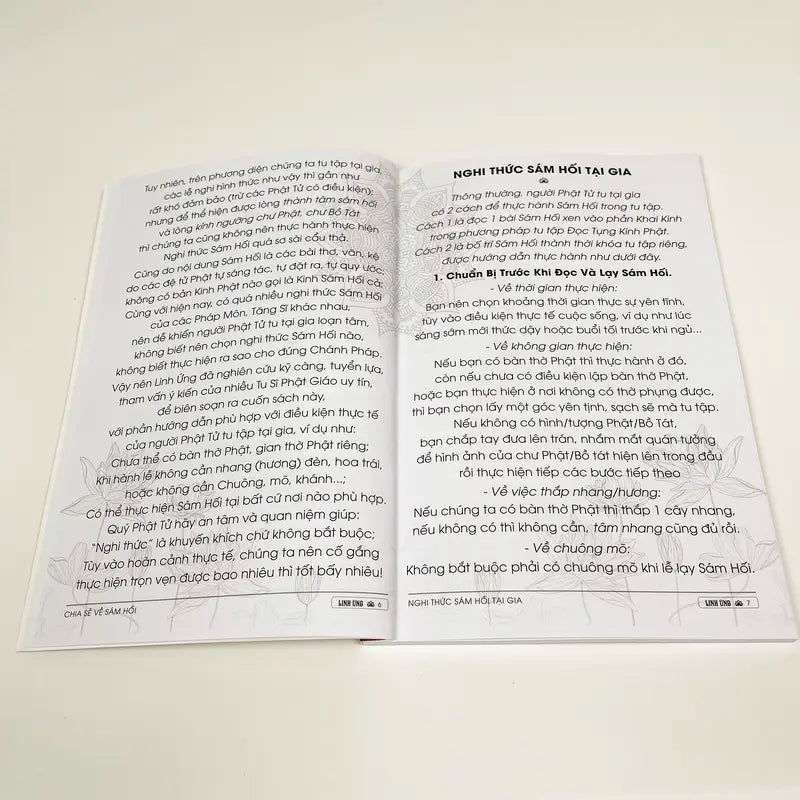 SÁCH NGHI THỨC SÁM HỐI VÀ CÁC BÀI VĂN KHẤN NGUYỆN HẰNG NGÀY