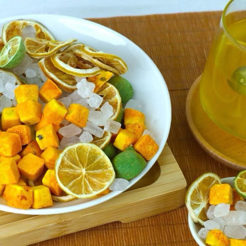 TRÀ CHANH DÂY KIM QUẤT DETOX - Hỗ trợ dưỡng da trắng sáng, thanh nhiệt, tăng cường đề kháng