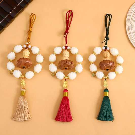 Khánh treo xe ô tô Liên Hoa Phật - Vạn Dặm Bình An