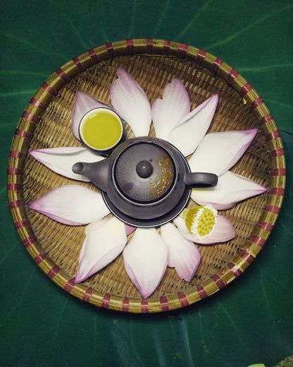 TRÀ SEN HUẾ NGUYÊN BÔNG SẤY LẠNH - AN THẦN, TỐT CHO SỨC KHỎE