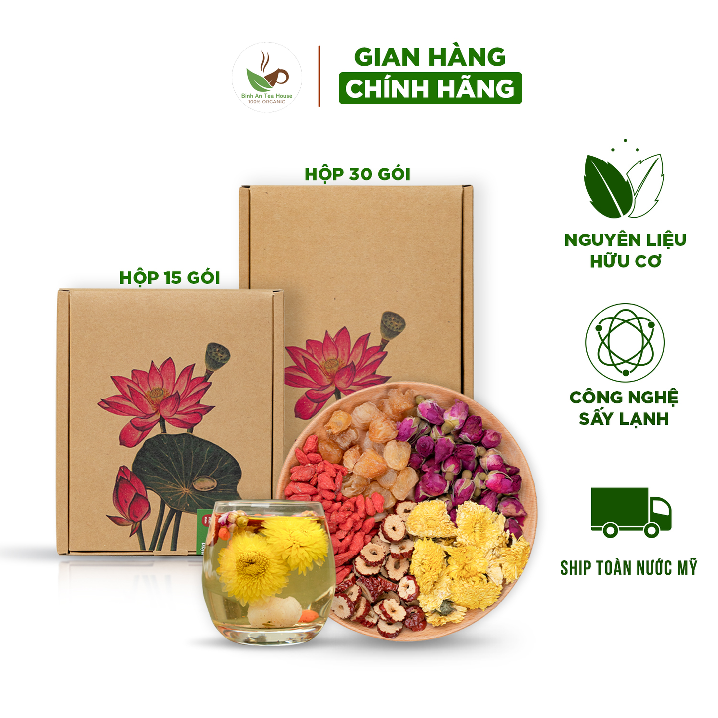 Trà Dưỡng Nhan Bảy Vị