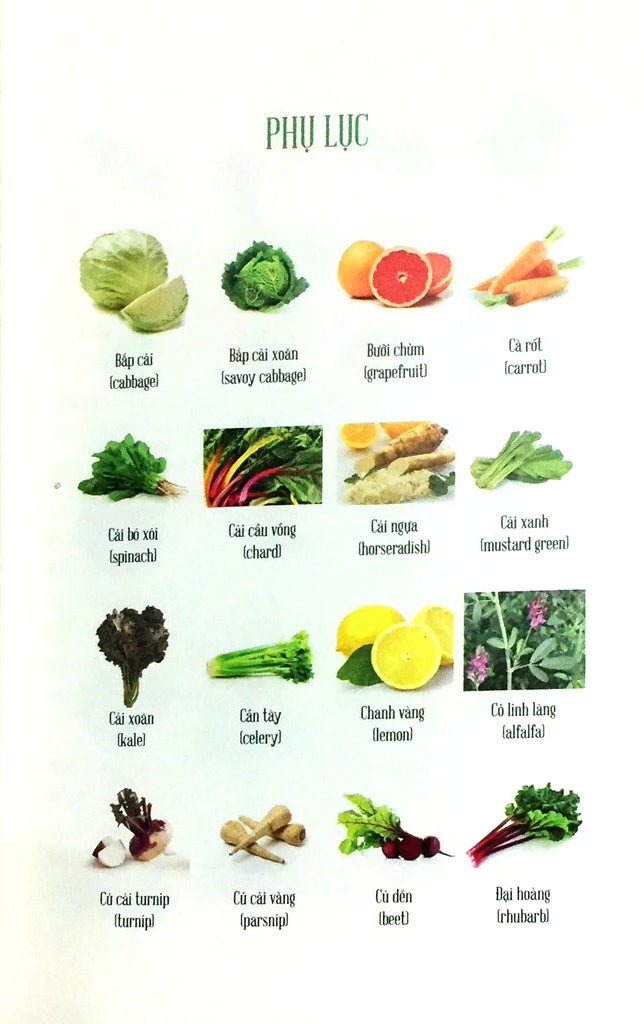 Combo sách Sống Lành Để Trẻ + Ăn Xanh Để Khỏe (Bộ 2 Cuốn)