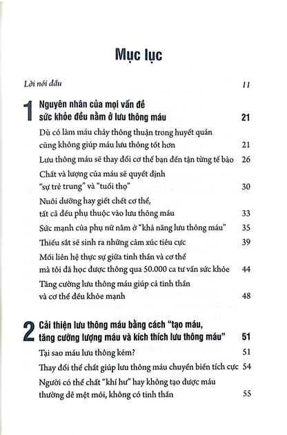 LƯU THÔNG MÁU TỐT HÓA GIẢI BÁCH BỆNH