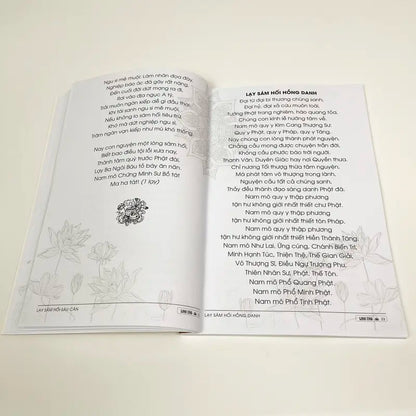 SÁCH NGHI THỨC SÁM HỐI VÀ CÁC BÀI VĂN KHẤN NGUYỆN HẰNG NGÀY