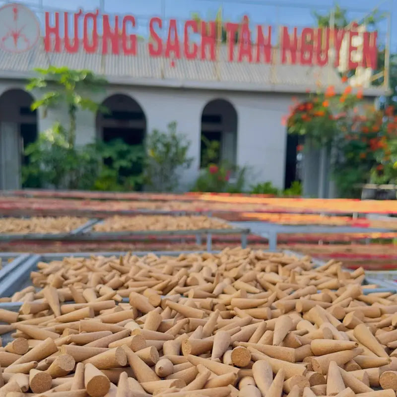 Nụ Trầm Quế 100 viên - Nguyên liệu thiên nhiên an toàn cho sức khỏe - Xông hàng ngày - Mua 1 tặng 1