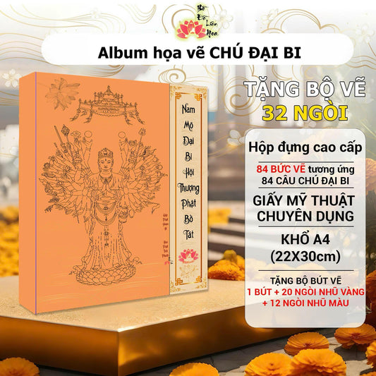 Bộ họa vẽ 84 vị Phật trong Chú Đại Bi