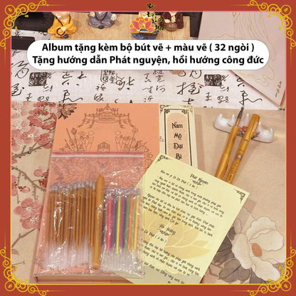 Bộ họa vẽ 84 vị Phật trong Chú Đại Bi