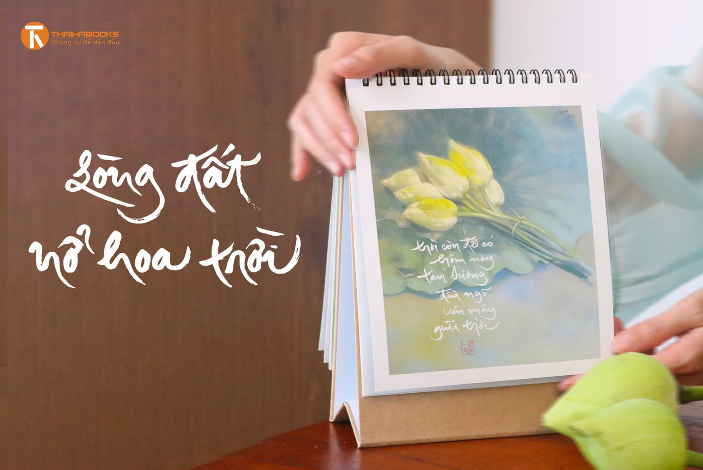 Lịch thư pháp Làng Mai 2026 - Lòng đất nở hoa trời