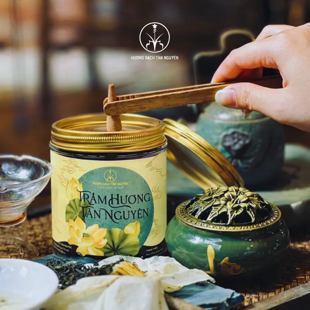 Nụ Trầm Quế 100 viên - Nguyên liệu thiên nhiên an toàn cho sức khỏe - Xông hàng ngày - Mua 1 tặng 1