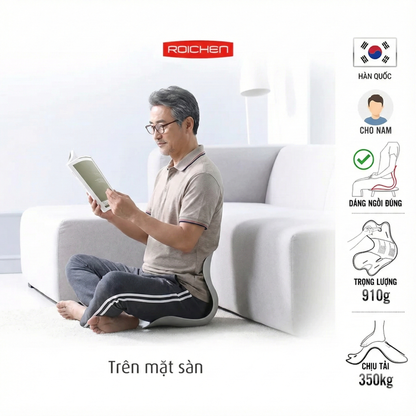 Ghế Chỉnh Dáng Ngồi Đúng Cho Nam – ghế chỉnh tư thế, hỗ trợ thắt lưng, nâng đỡ lưng và eo – Ergonomic Posture Corrector Chair