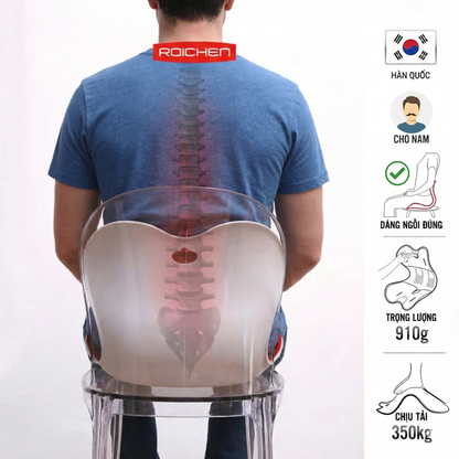 Ghế Chỉnh Dáng Ngồi Đúng Cho Nam – ghế chỉnh tư thế, hỗ trợ thắt lưng, nâng đỡ lưng và eo – Ergonomic Posture Corrector Chair