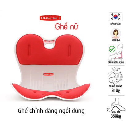Ghế Chỉnh Dáng Ngồi Đúng Cho Nữ – ghế chỉnh tư thế, hỗ trợ thắt lưng, nâng đỡ lưng và eo – Ergonomic Posture Corrector Chair