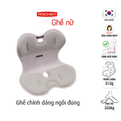 Ghế Chỉnh Dáng Ngồi Đúng Cho Nữ – ghế chỉnh tư thế, hỗ trợ thắt lưng, nâng đỡ lưng và eo – Ergonomic Posture Corrector Chair