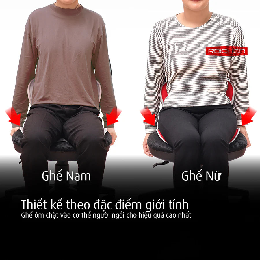 Ghế Chỉnh Dáng Ngồi Đúng Cho Nam – ghế chỉnh tư thế, hỗ trợ thắt lưng, nâng đỡ lưng và eo – Ergonomic Posture Corrector Chair