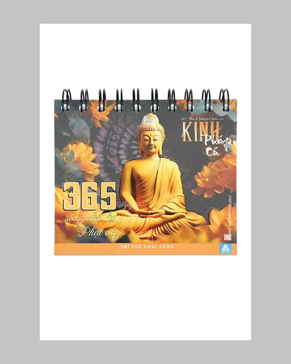 Lịch Kinh Pháp Cú 365 Ngày Sống Theo Lời Phật Dạy – Lịch Bàn Phật Giáo