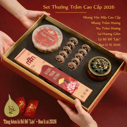 Nụ Trầm Quế 100 viên - Nguyên liệu thiên nhiên an toàn cho sức khỏe - Xông hàng ngày - Mua 1 tặng 1