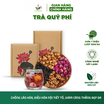 TRÀ QUÝ PHI - CHỐNG LÃO HÓA, ĐIỀU HÒA NỘI TIẾT TỐ, GIẢM CĂNG THẲNG ĐẸP DA