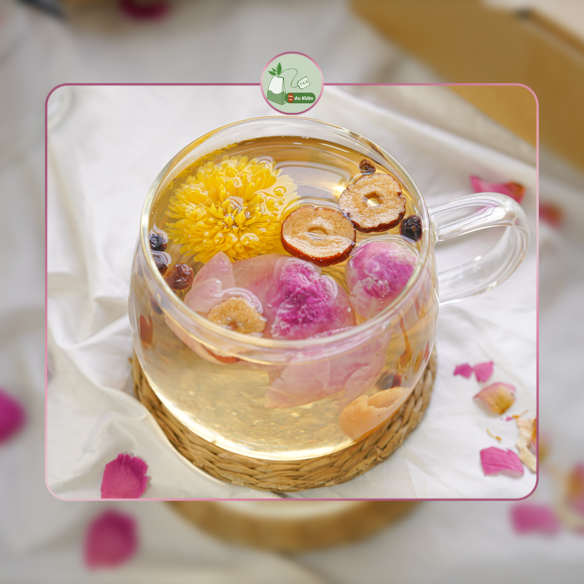 TRÀ QUÝ PHI - CHỐNG LÃO HÓA, ĐIỀU HÒA NỘI TIẾT TỐ, GIẢM CĂNG THẲNG ĐẸP DA