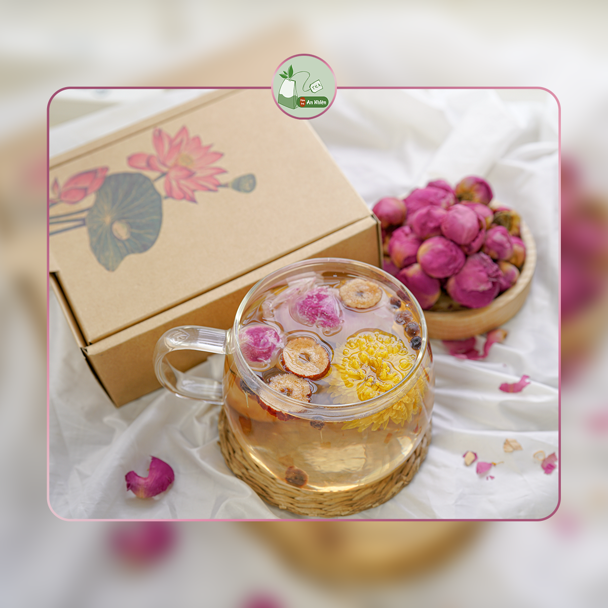 TRÀ QUÝ PHI - CHỐNG LÃO HÓA, ĐIỀU HÒA NỘI TIẾT TỐ, GIẢM CĂNG THẲNG ĐẸP DA