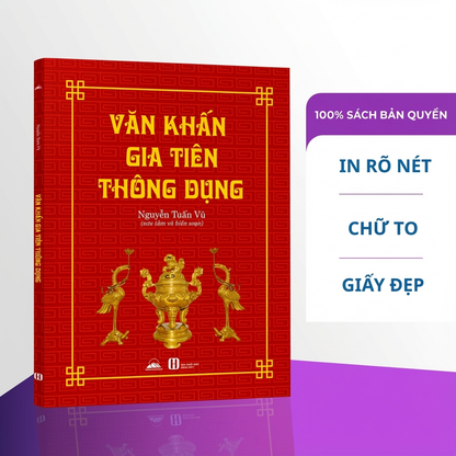 Sách- Văn Khấn Gia Tiên Thông Dụng