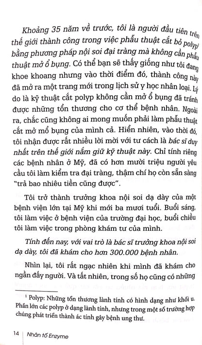 Sách Nhân Tố Enzyme Phương Thức Sống Lành Mạnh