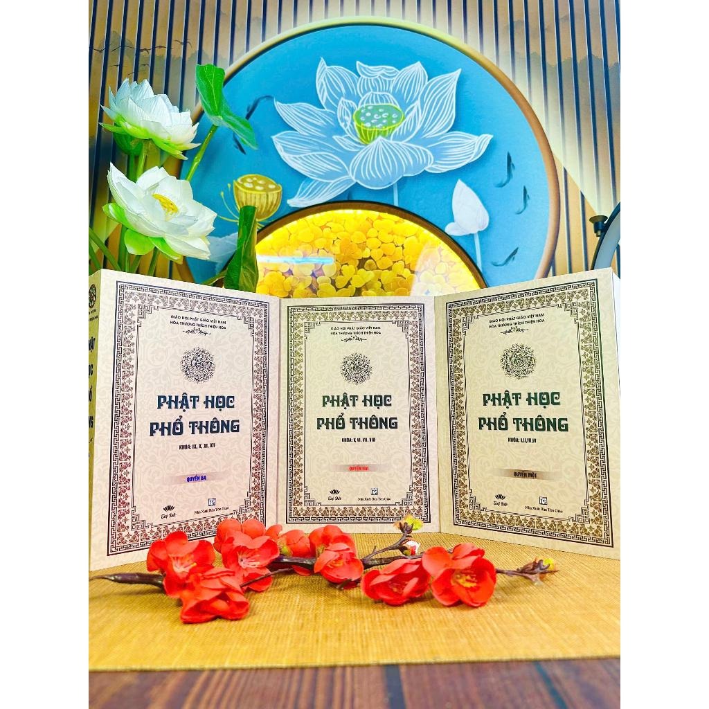 Sách Bộ Sách Phật Học Phổ Thông (3 Tập) – Cố Hòa Thượng Thích Thiện Hoa
