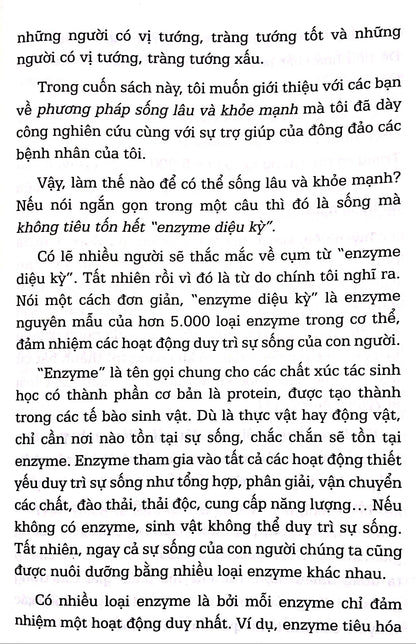 Sách Nhân Tố Enzyme Phương Thức Sống Lành Mạnh