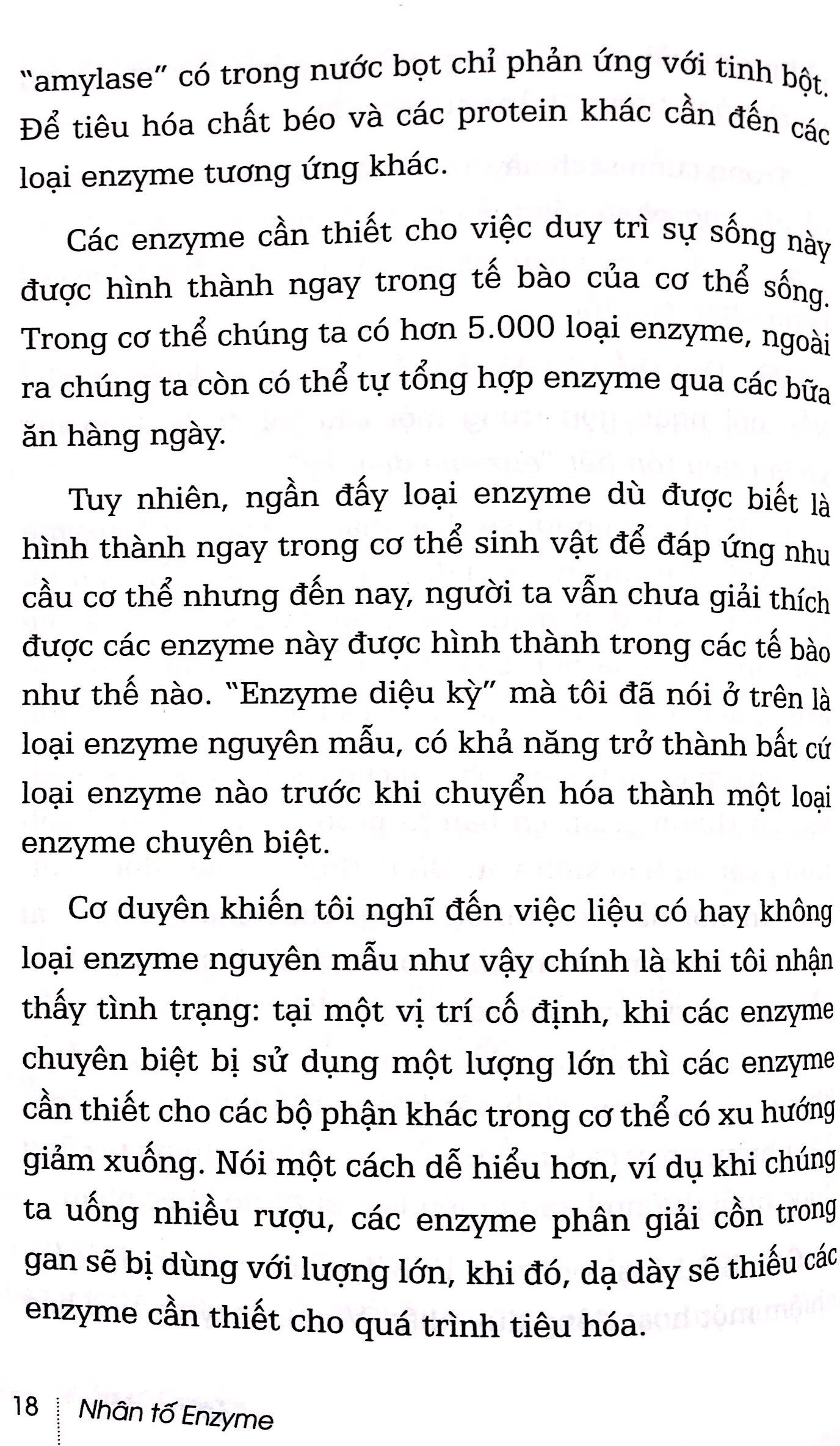 Sách Nhân Tố Enzyme Phương Thức Sống Lành Mạnh