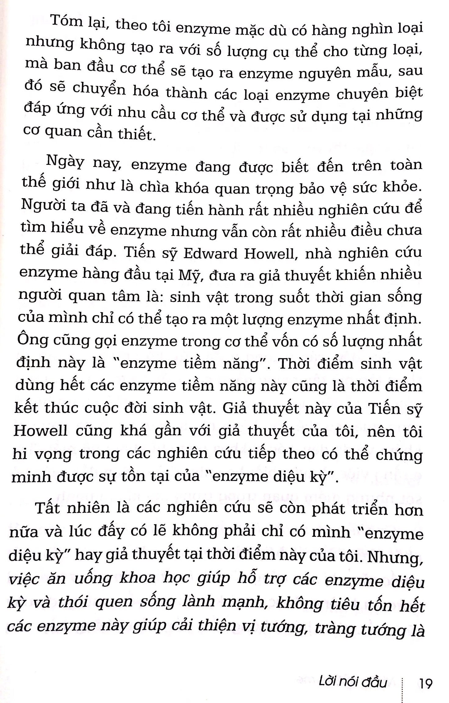 Sách Nhân Tố Enzyme Phương Thức Sống Lành Mạnh