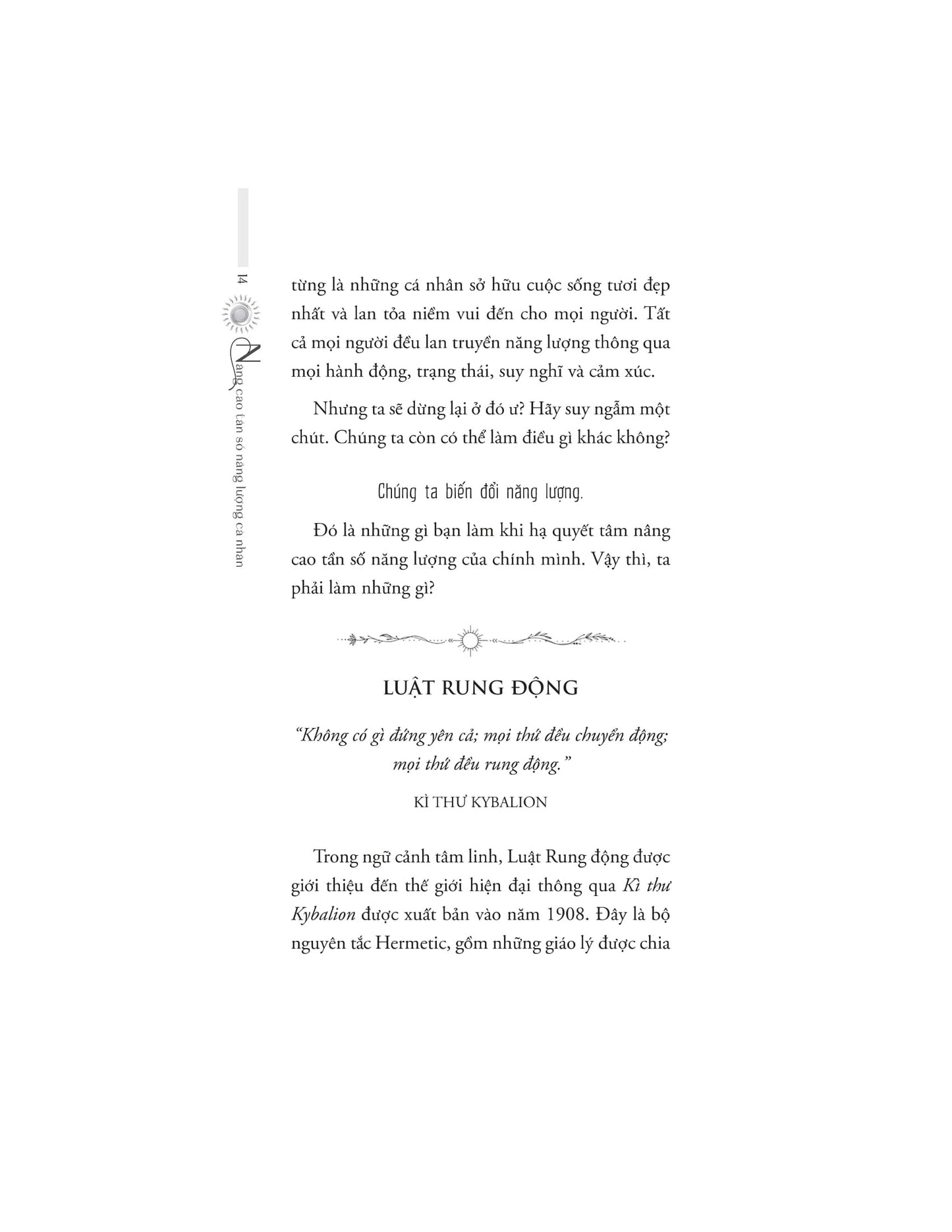 Sách Nâng Cao Tần Số Năng Lượng Cá Nhân