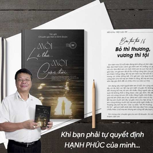 Sách Mỗi lá thư 1 cuộc đời