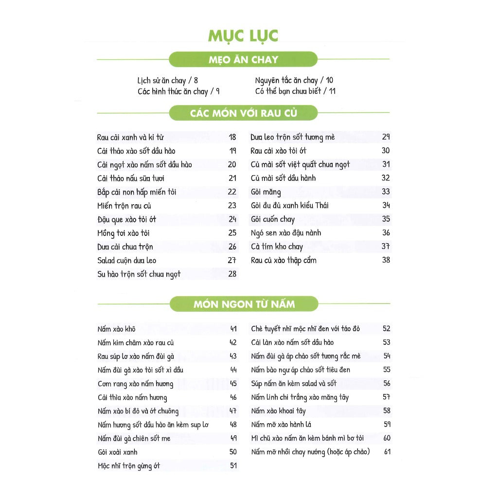 Sách Ăn Chay Để Ăn Chắc Sức Khỏe