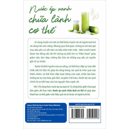 Nước ép xanh chữa lành cơ thể