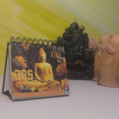 Lịch Kinh Pháp Cú 365 Ngày Sống Theo Lời Phật Dạy – Lịch Bàn Phật Giáo
