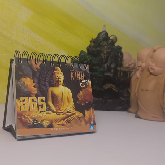 Lịch Kinh Pháp Cú 365 Ngày Sống Theo Lời Phật Dạy – Lịch Bàn Phật Giáo