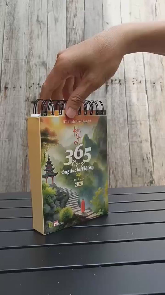 Lịch Kinh Pháp Cú 2026 - In Màu Cao Cấp - HT. Thích Minh Châu