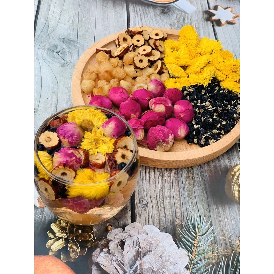 TRÀ QUÝ PHI - CHỐNG LÃO HÓA, ĐIỀU HÒA NỘI TIẾT TỐ, GIẢM CĂNG THẲNG ĐẸP DA