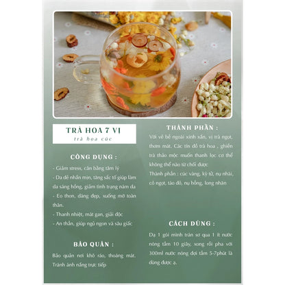 Trà Dưỡng Nhan Bảy Vị