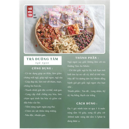 TRÀ DƯỠNG TÂM NGỦ NGON