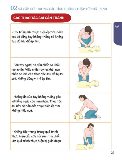 Sách thiết yếu: Sơ cứu 360 + Cẩm Nang Sức Khỏe Phòng Chống Đột Quỵ