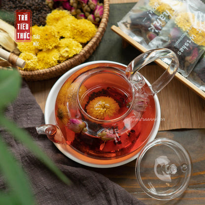 TRÀ TIÊU THỰC AN NHIÊN TIÊU ĐỘC, MÁT GAN, GIỮ DÁNG