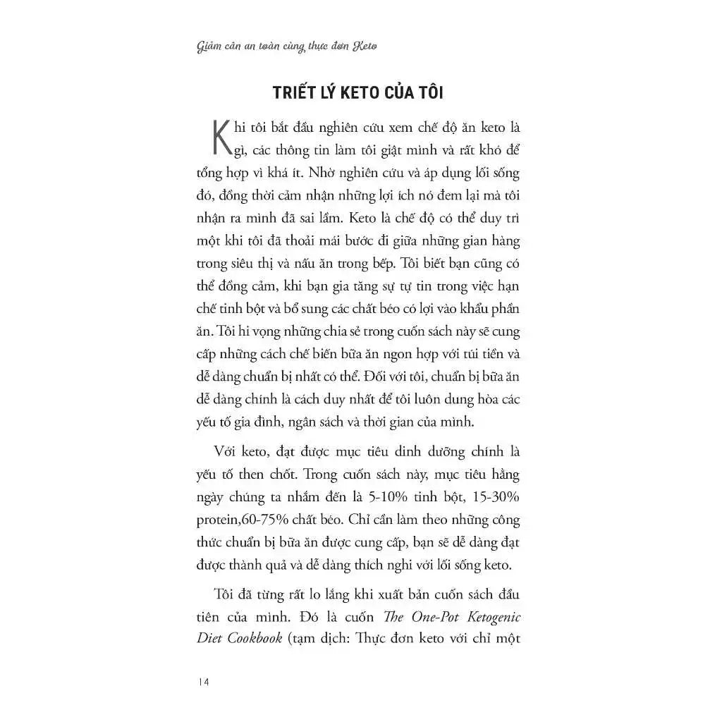 GIẢM CÂN AN TOÀN CÙNG THỰC ĐƠN KETO