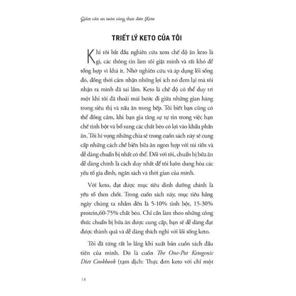 GIẢM CÂN AN TOÀN CÙNG THỰC ĐƠN KETO