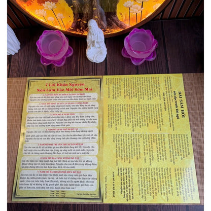 CUỐN SÁCH 6 BÀI KINH TỤNG HẰNG NGÀY – HÀNH TRÌ CHÁNH PHÁP, TÂM AN MỖI NGÀY