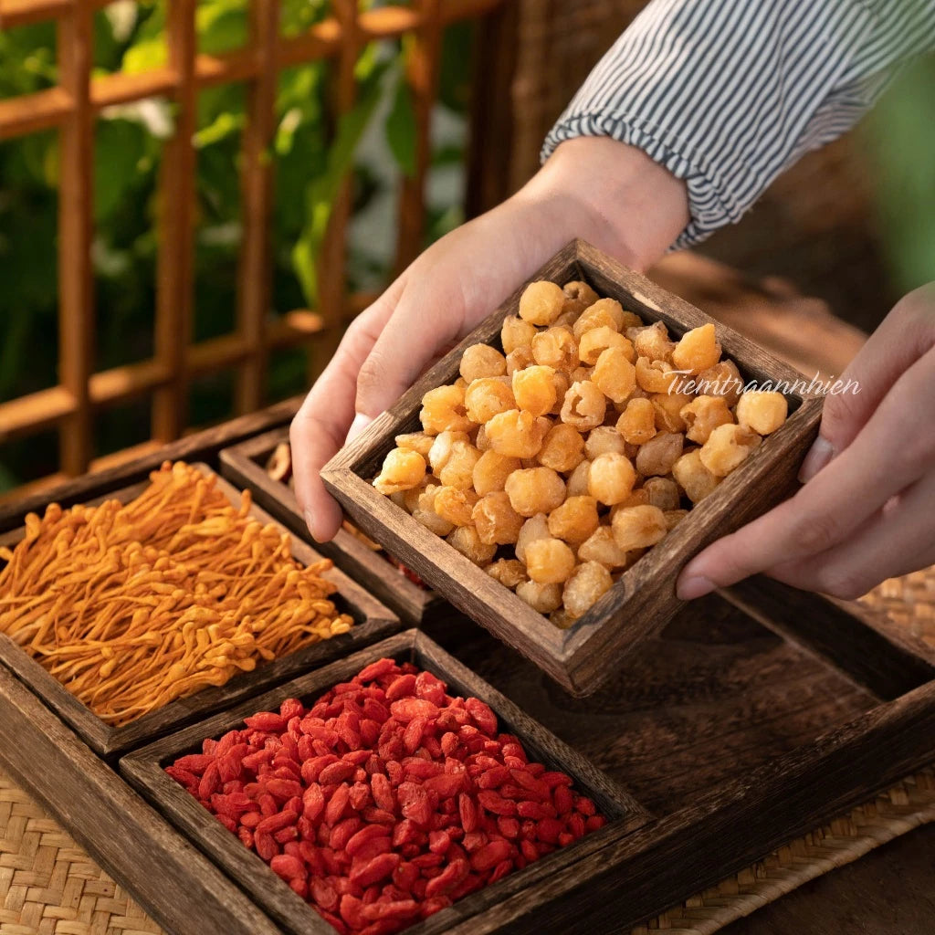 TRÀ ĐÔNG TRÙNG TỨ VỊ – Đẹp Da, Ngủ Ngon, Bồi Bổ Sức Khỏe Toàn Diện