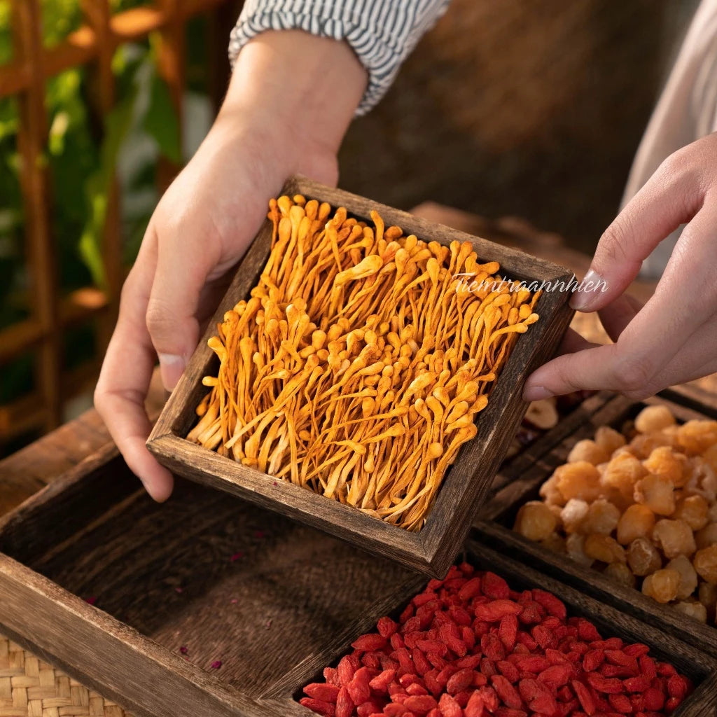 TRÀ ĐÔNG TRÙNG TỨ VỊ – Đẹp Da, Ngủ Ngon, Bồi Bổ Sức Khỏe Toàn Diện