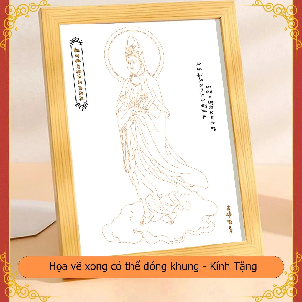 Bộ họa vẽ 84 vị Phật trong Chú Đại Bi