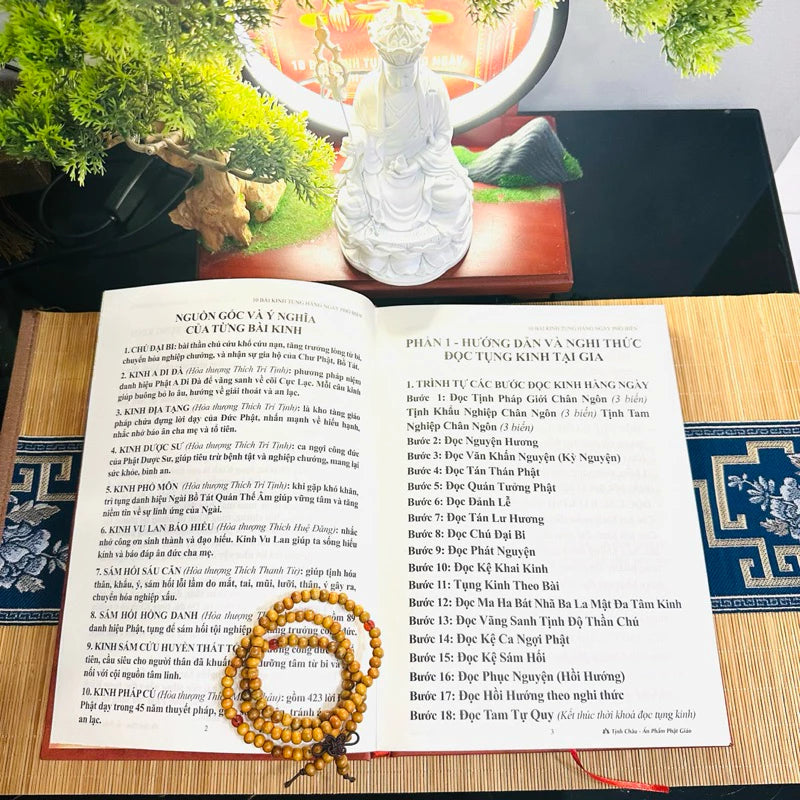 10 BÀI KINH TỤNG HÀNG NGÀY VÀ NGHI THỨC SÁM HỐI