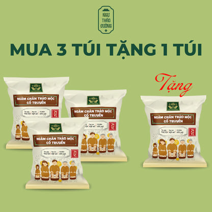 Gói Ngâm Chân Thảo Mộc 24 Vị | Giảm Tê Bì, Mất Ngủ, Đau Nhức | Thư Giãn, Ngủ Ngon Tốt