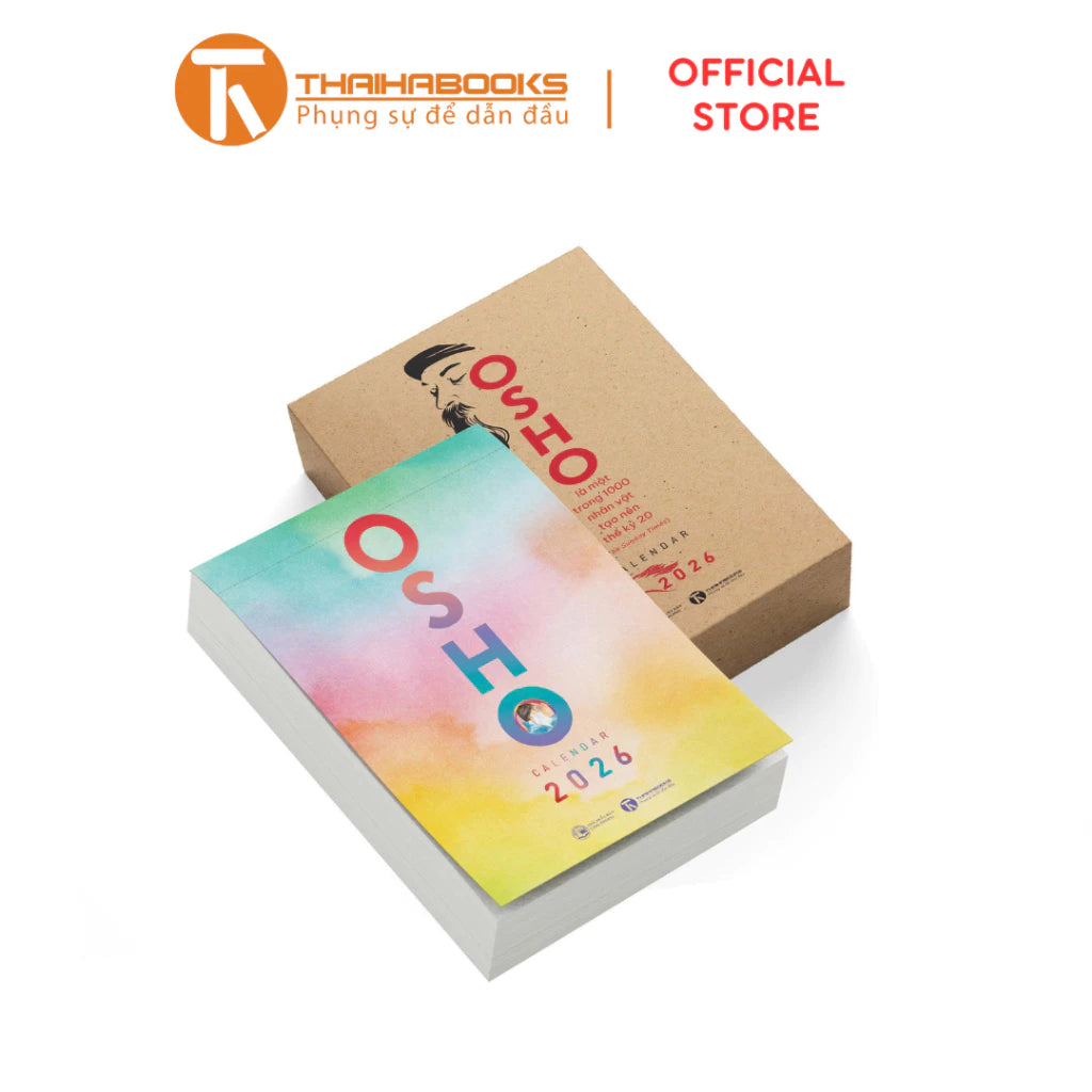 Bộ Lịch Tuần OSHO 2026 - Hành trình 53 tuần thức tỉnh cùng Osho (Lịch để bàn)